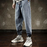 2023 Spring Summer Cotton Jogger Pant Men Pants Harajuku Cargo Jeans Casual Harem Denim Korean Hip Hop Sweatpants Male Trousers