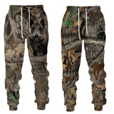 Pantalon long pour homme, pantalon de sport, de plein air, de camping, de camouflage, décontracté, pour la chasse, les animaux sauvages, le cerf, le sanglier, imprimé 3D, pour la pêche, le fitness